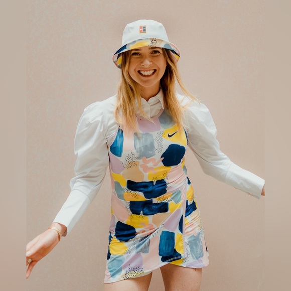 RARE Nike Australian Open 2020 Melbourne Tennis Collection Reversible Bucket Hat - Picture 2 of 12